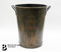 Large Decorative Fire Bucket
