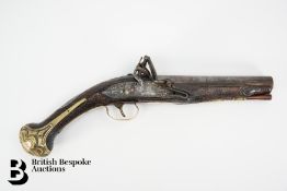 18th Century Turkish Flintlock Pistol