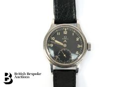 Military Issue Stainless Steel Omega 'Dirty Dozen' Wrist Watch