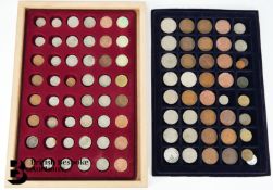 20th Century World Coins in Coin Cupboard