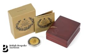 The Perth Mint Australia 50 Dollar 22ct Gold Proof Coin