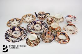 Collection of English Porcelain Tea Wares