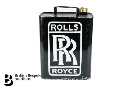 Rolls Royce Enamel Petrol Can