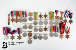 Various WWII Medals