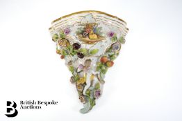 Dresden Porcelain Wall Console