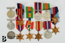 WWII Campaign Medals - Three Individuals
