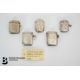 Five Silver Vesta Cases - Image 2 of 2