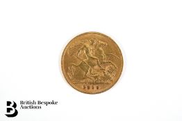 Gold Half Sovereign
