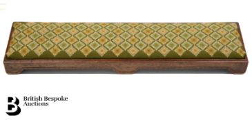 Embroidered Footstool