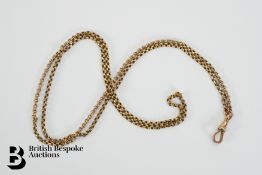 Yellow Gold Box Chain