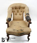 Button Back Tub Chair