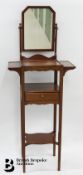 Gentleman's Mahogany Shaving Stand