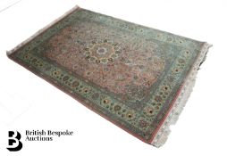 Large Silk and Wool Carpet