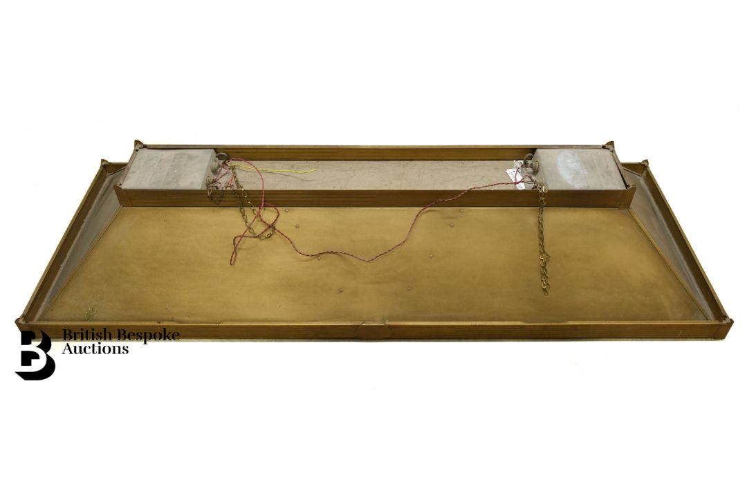 Edwardian Orme & Sons Snooker/Billiards Score Board and Table Canopy Light - Image 4 of 6