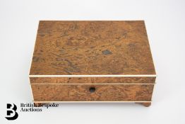 Alfred Dunhill Amboyna Cigar Box