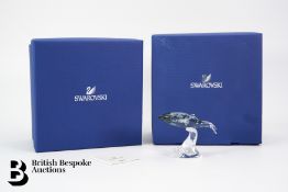 Swarovski Crystal Whale Figurine
