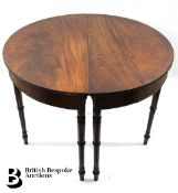 Pair of Half Moon Tables