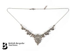 Belle Époque 14-15ct Gold Diamond Necklace