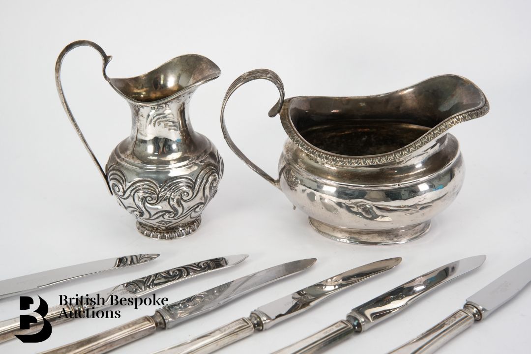 Silver Cream Jug - Image 2 of 2