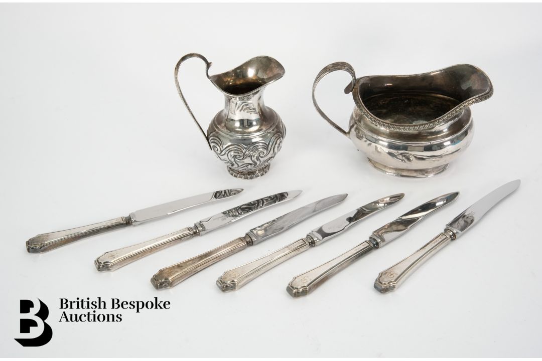 Silver Cream Jug - Image 1 of 2