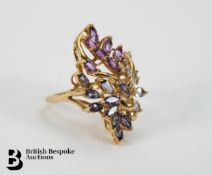 9ct Gold Semi-Precious Stone Ring