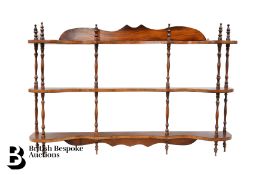 Mahogany Wall Shelves