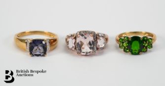 Three 9ct Gold Rings