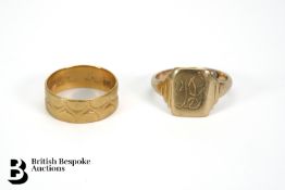 18ct Gold Wedding Band