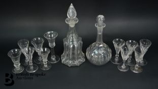 Collection of Georgian and Victorian Glasses