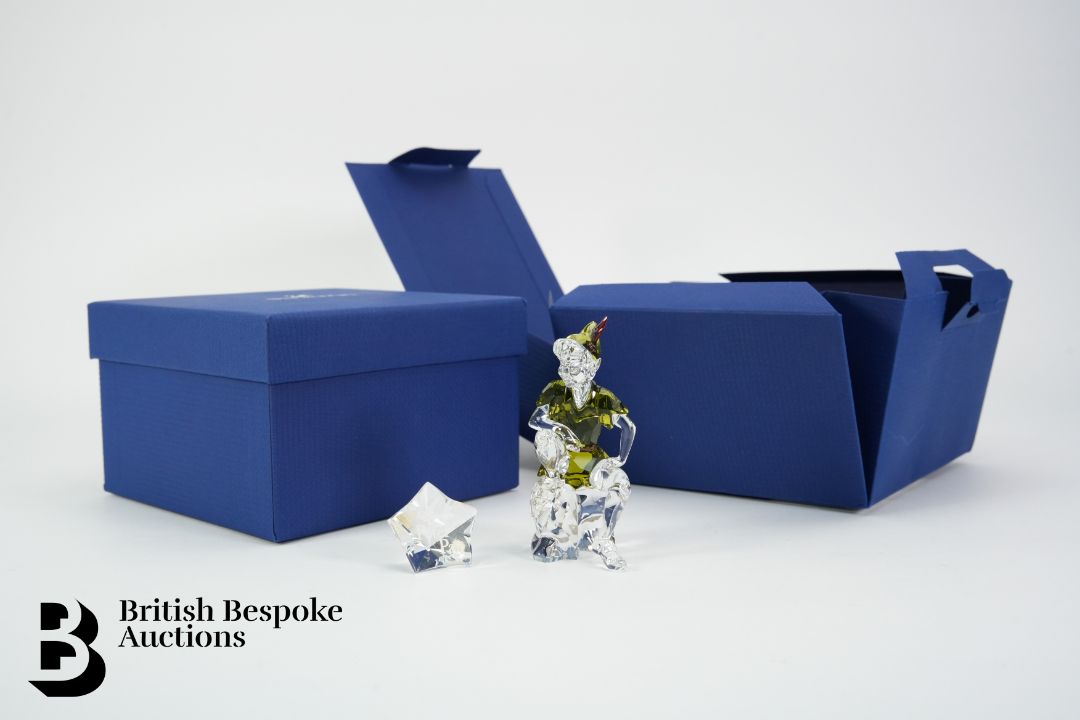 Swarovski Crystal Walt Disney Peter Pan Figurine - Image 1 of 3