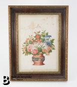 Pair of Cantonese Rice Paintings