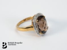 9ct Gold Semi-Precious Stone Ring