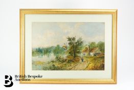 Pair of English Oil on Board