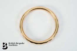 15ct Yellow Gold Bangle
