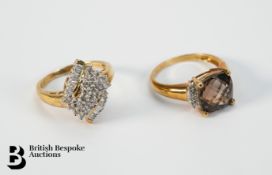 Two 9ct Gold Rings