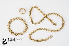 18ct Bespoke Double Ring Suite