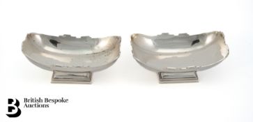Pair of Silver Bon Bon