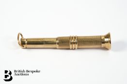 Vintage 9ct Yellow Gold Cigar Punch