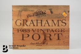 Twelve Bottles of Graham Vintage Port 1983