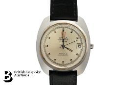 Gentleman's Stainless Steel Omega f300 Hz Chronometer Wrist Watch