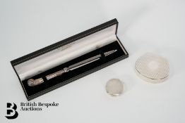 Four Silver Items