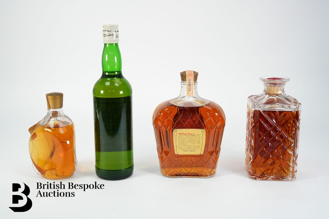 Four Bottles of Vintage Scotch Whiskey - Image 2 of 2