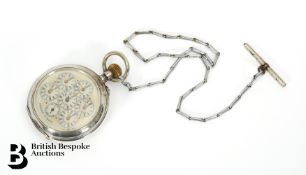 Silver (900) Grade Pocket Watch