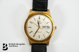 Vintage Gold Plated Omega Wrist Watch