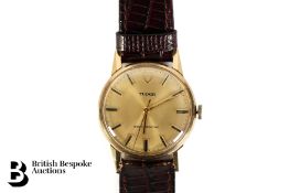 Vintage 9ct Gold Rolex Tudor Wrist Watch