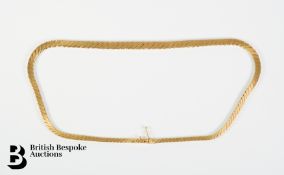 Collingwood 18ct Gold Tapered Collar Necklace