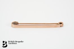 9ct Rose Gold Brooch