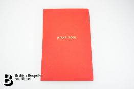 Scrapbook of Vintage Railway Tickets and Ephemera