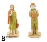Royal Worcester Dickensian Figurines