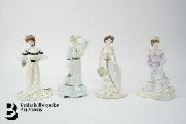 Limited Edition Coalport Figurines